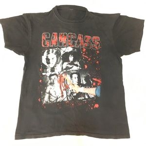 Vintage CARCASS t shirt Necroticism Death Metal Napalm Death